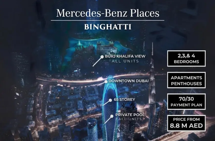 Mercedes-Benz Places by Binghatti - Downtown Dubai