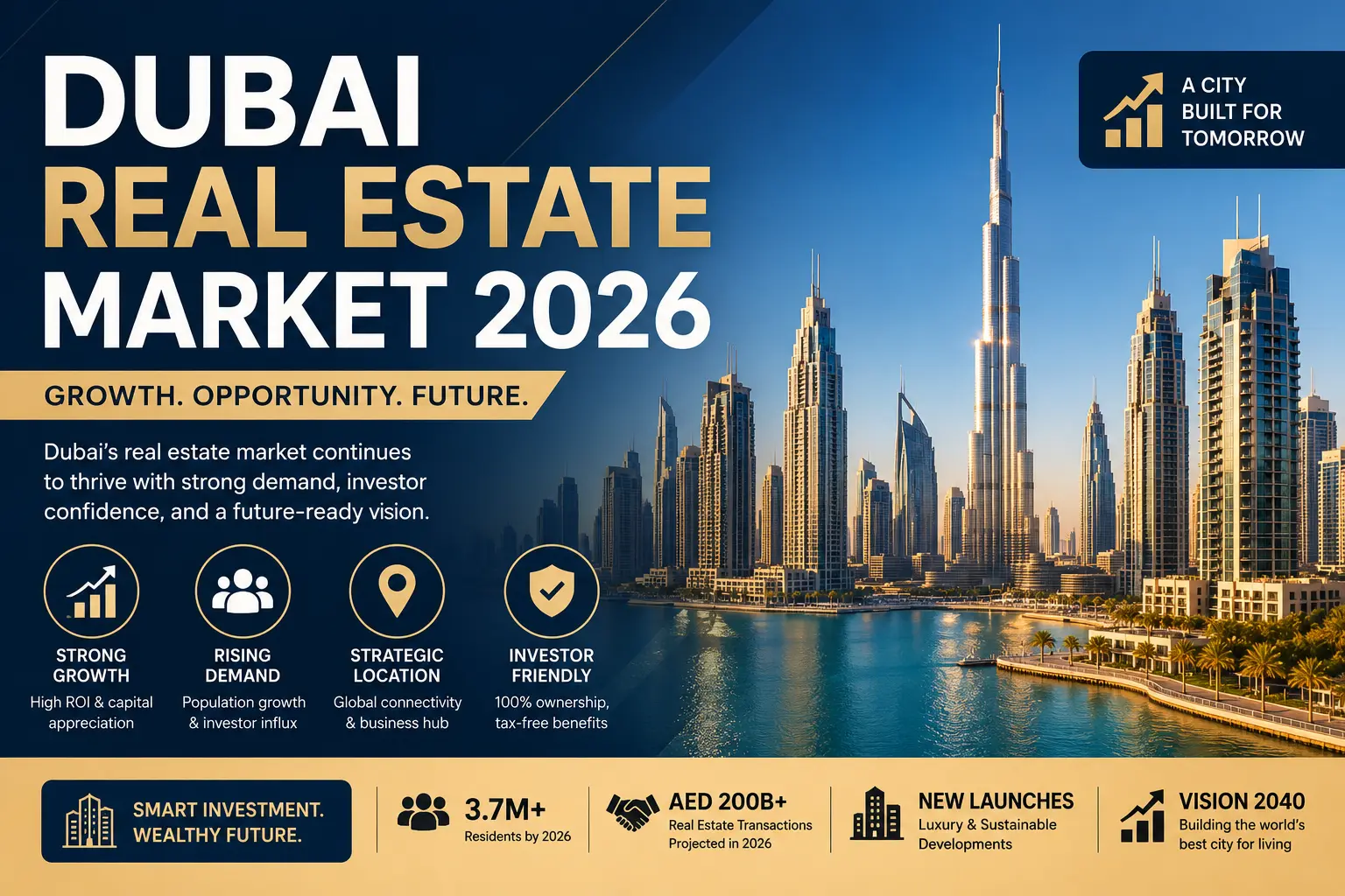 Dubai Real Estate Market 2026 |95% of Homes Are Already Sold